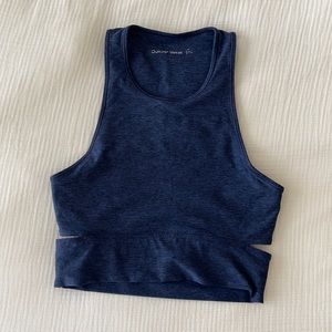 navy outdoor voices crop